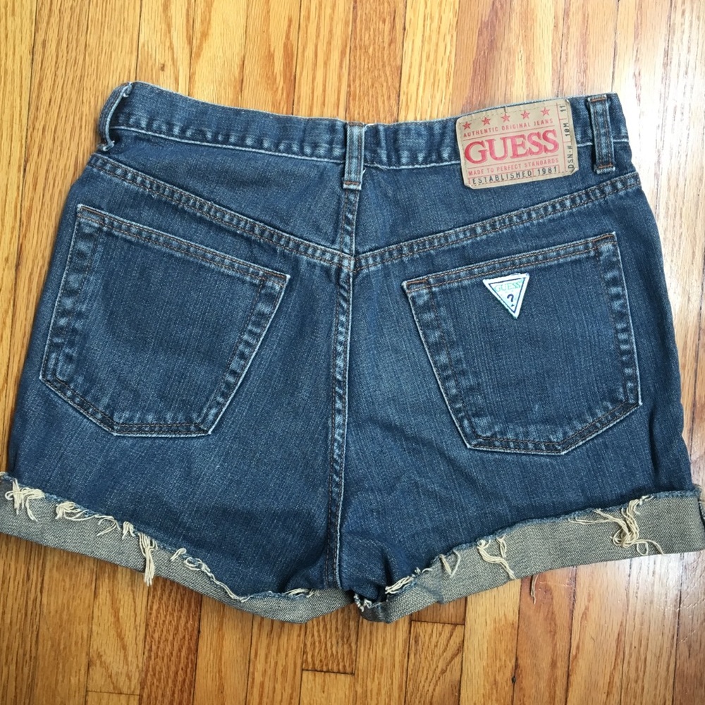 Guess Jeans Classic Fit cut-off shorts